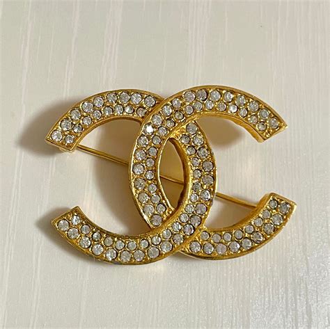 chanel womens brooch|chanel brooch second hand.